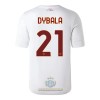 Maglia ufficiale AS Roma Dybala 21 Trasferta 2022-23 per Uomo